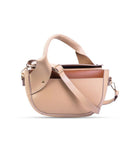 Beige Single Handbag