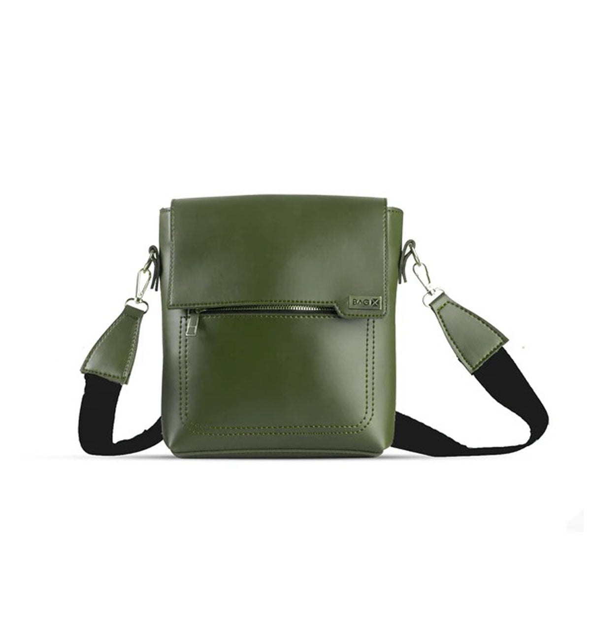 Madrid Green Crossbody hand bag