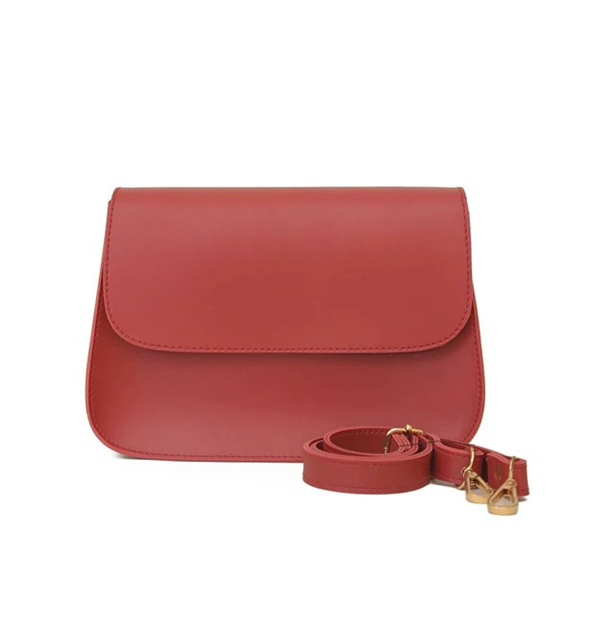 Maroon Cross hand bag